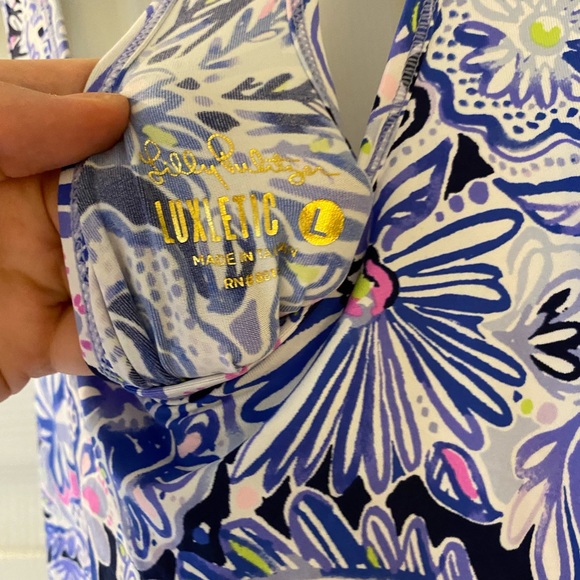 Lilly Pulitzer Racerback luxletic Tank - Picture 5 of 9
